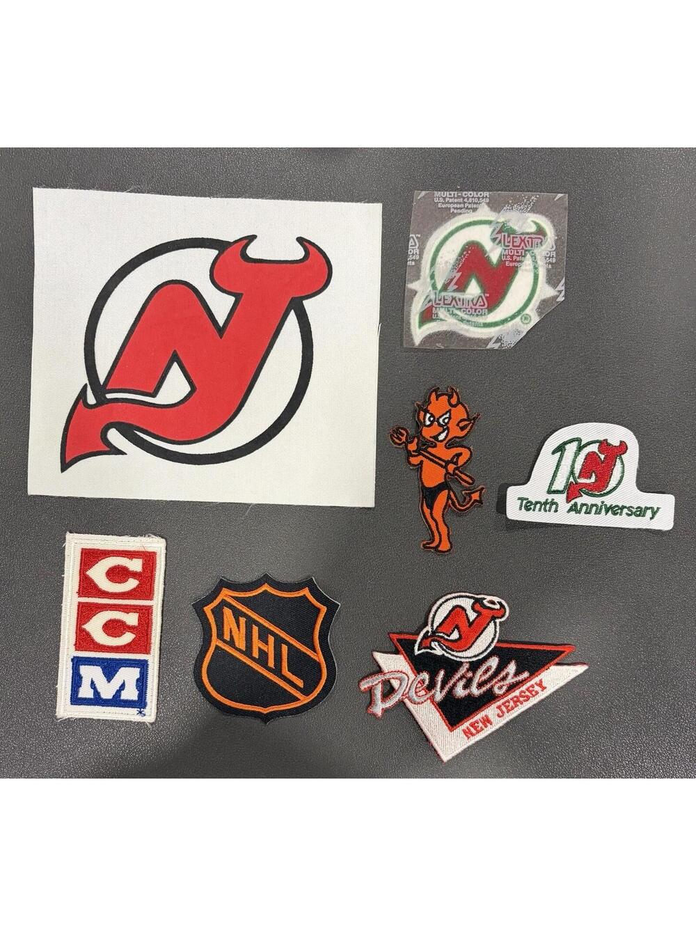 New Jersey Devils NHL Patch Patches Lot NJ Hockey Souvenirs
